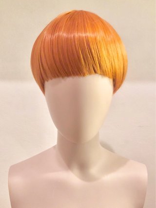 Peluca pelirroja pelo corto