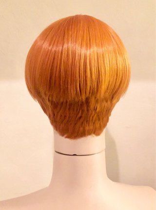 Peluca pelirroja pelo corto