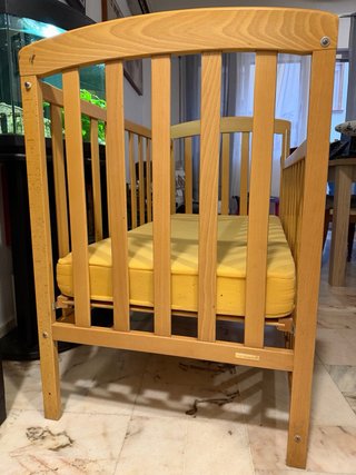Cuna Micuna Madera Pino
