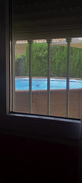 Piscina madera, Depuradora arena y Clorador salino