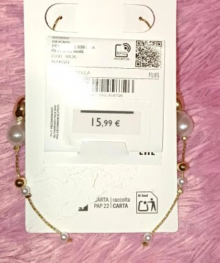 Pendientes largos perla Mango NUEVOS nueva colecci