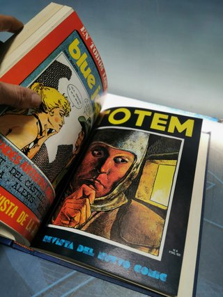 TOTEM. LA REVISTA DEL NUEVO CÓMIC. Nº 1 al 4. AÑO 1. AÑO 1977, encuadernado, nueva frontera,
