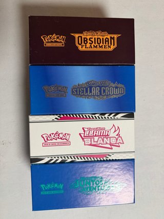 Lote 4 ETB Pokémon TCG