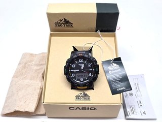 reloj pulsera caballero casio proteck 5601 prt-b50