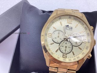 reloj pulsera caballero lotus 18153