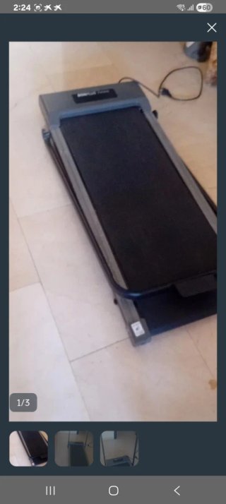 Cinta de andar poco uso