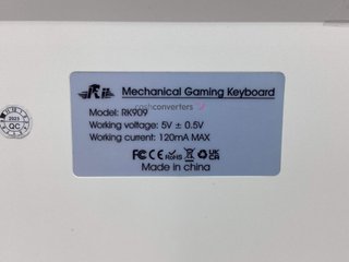 teclado alfanumerico rii rk909