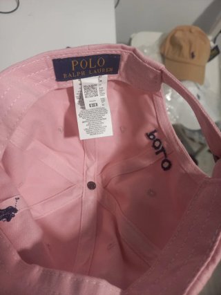 Gorra Polo Ralph Lauren Rosa de algodón