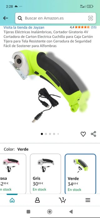 Tijeras Eléctricas Inalámbricas Joyzan