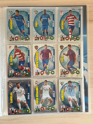 Pack Completo ÍDOLOS Adrenalyn 2014-15.