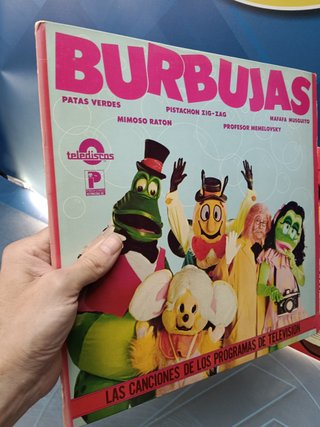4 discos LPs, infantiles, Arco Iris + 2 de regalo
