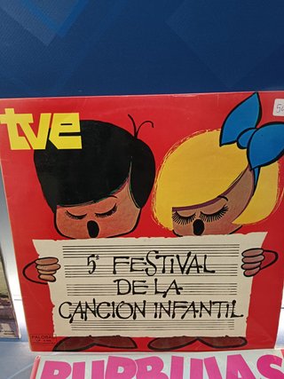 4 discos LPs, infantiles, Arco Iris + 2 de regalo