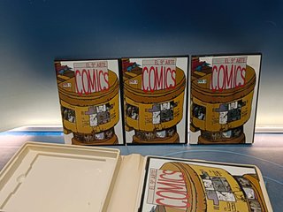 Lote de dvds, 100 años del comic. El noveno 9º arte: 6 DVDs en estuche