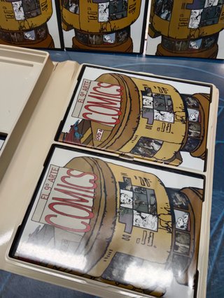 Lote de dvds, 100 años del comic. El noveno 9º arte: 6 DVDs en estuche