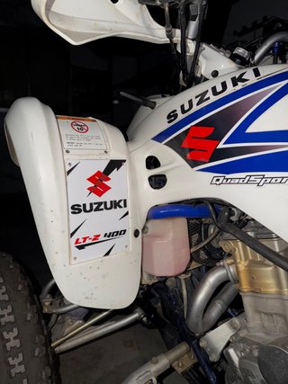 Señal / Cartel Suzuki LTZ 400
