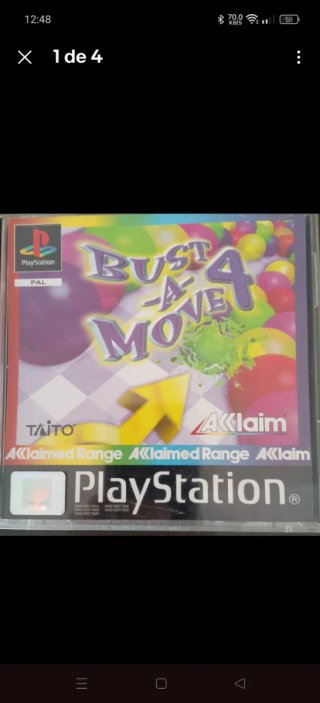 Bust a Move 4 PS1 (PlayStation 1)