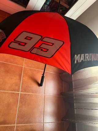 Paraguas Marc Márquez 93 Rojo y Negro