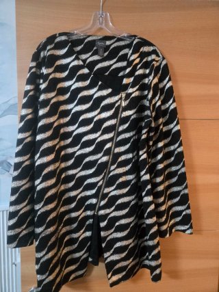 Chaqueta Asimétrica Chico's Talla 3 (XL)