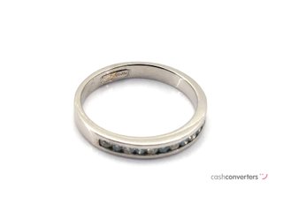 anillo oro 18k con piedra con diamante