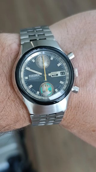 Citizen Cronógrafo Automático 70s Japón