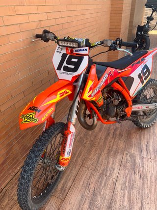 KTM 85 2021 Motocross Naranja