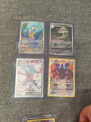 Cartas Pokémon varias