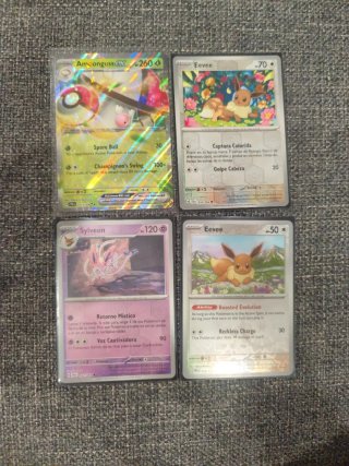 Cartas Pokémon varias