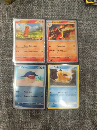 Cartas Pokémon varias