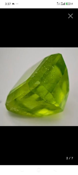Peridoto Natural 7.43 ct -Certificado ALGT-