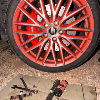Frenada Brembo 4 pistones Leon Cupra mk3