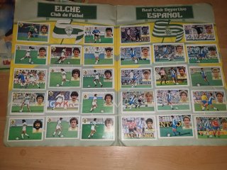Liga 84/85 álbum de Cromos.  Ediciones este.