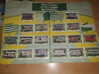 Liga 84/85 álbum de Cromos.  Ediciones este.