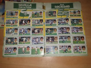 Liga 84/85 álbum de Cromos.  Ediciones este.