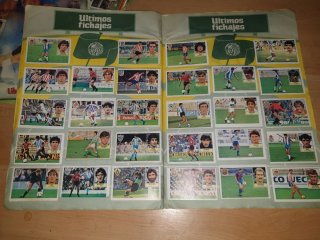 Liga 84/85 álbum de Cromos.  Ediciones este.