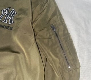 Chaqueta Bomber MLB New York Yankees Verde Oliva
