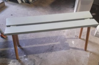 Cortina de encaje con cinta