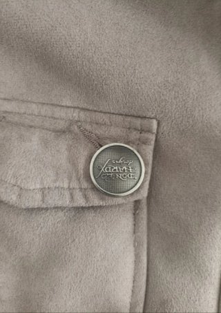 Abrigo Ed Hardy Gris Talla M