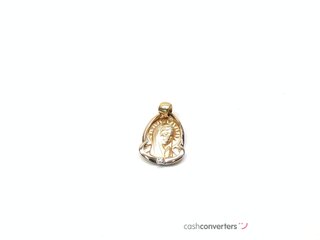 colgante oro 18k con piedra