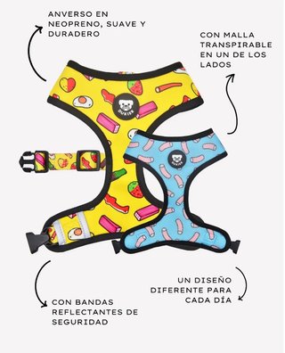Arnés reversible Dukier Chuches perro