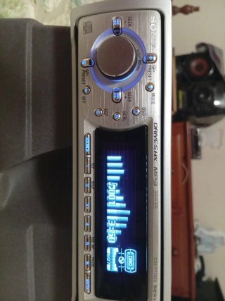 Radio Sony CDX-F7760S Plata