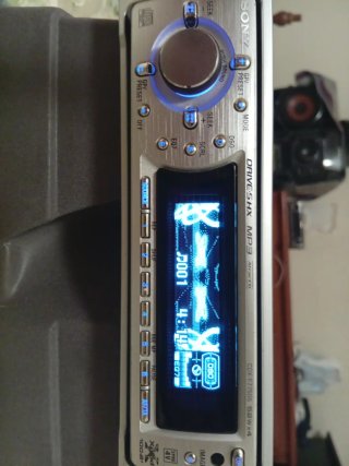 Radio Sony CDX-F7760S Plata