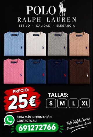 Camisetas Polo Ralph Lauren Talla XL