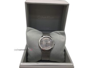 reloj pulsera unisex calvin klein k3m221