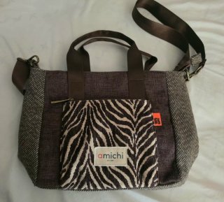 Bolso Amichi tonos marrones