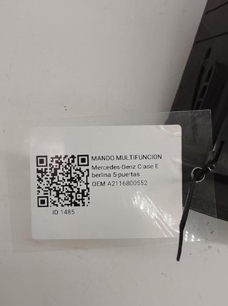 Mercedes-benz 1485 a2116800552 mando clase e