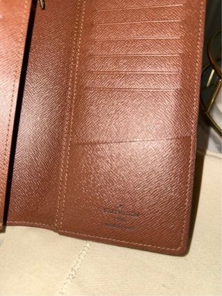 Cartera Louis Vuitton Original Beige
