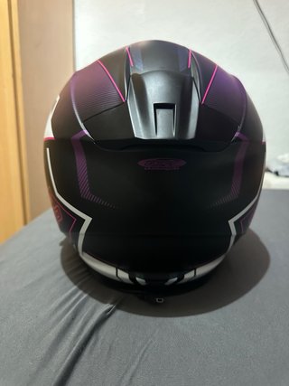 Casco Scorpion Morado con Visera Morada