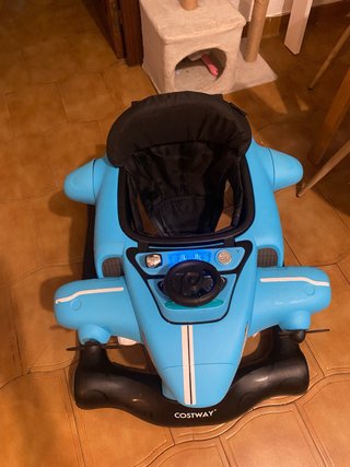 Andador bebé Costway azul