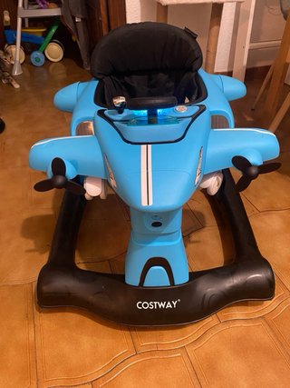 Andador bebé Costway azul
