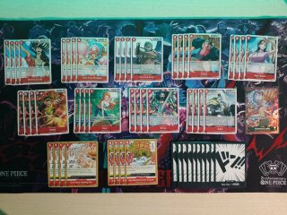 Lote 44 cartas ST31 + 10 DON + Líder